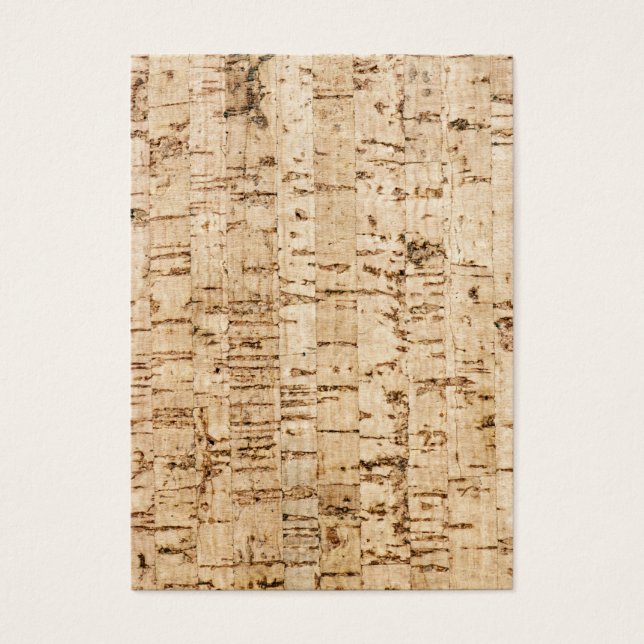 Kurkeikenpatroon Visitekaartjes (Voorkant)