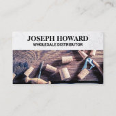 Kurken | Houten Tafel Visitekaartje (Voorkant)