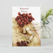 Kurken voor wijnflessen, druiven, schroefdraad kaart (Staand voorkant)