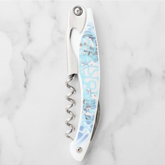 Kurkentrekker Abstracte Kunst Wind (Voorkant)