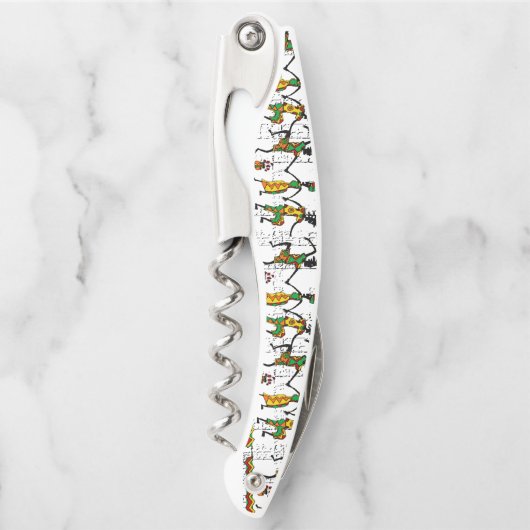 Kurkentrekker Bottle Open African (Voorkant)