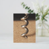 Kurkentrekker. Briefkaart (Staand voorkant)