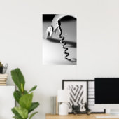 Kurkentrekker , een ander uitzicht - Poster (Thuiskantoor)