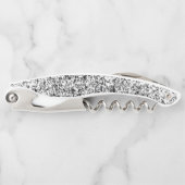 Kurkentrekker Fles Open Black en White (Voorkant)