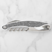 Kurkentrekker Fles Open Black en White (Achterkant)