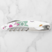 Kurkentrekker Fles Open Floral (Achterkant)