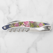 Kurkentrekker Fles Open Floral (Achterkant)