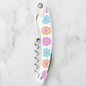 Kurkentrekker Fles Open Floral (Voorkant)