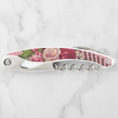 Kurkentrekker Fles Open Floral (Voorkant)