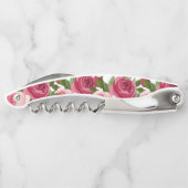 Kurkentrekker Fles Open Floral (Achterkant)