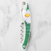 Kurkentrekker Fles Open Floral (Voorkant)