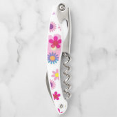 Kurkentrekker Fles Open Floral (Achterkant)