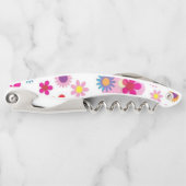 Kurkentrekker Fles Open Floral (Voorkant)