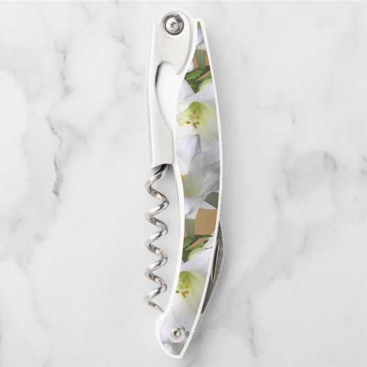 Kurkentrekker Fles Open Floral (Voorkant)