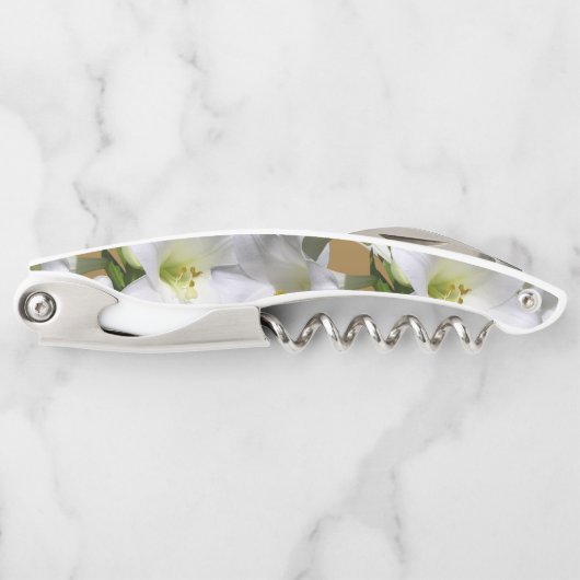 Kurkentrekker Fles Open Floral (Voorkant)