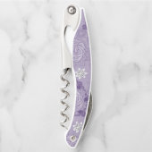 Kurkentrekker Fles Open Floral (Voorkant)