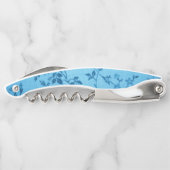 Kurkentrekker Fles Open Floral (Achterkant)