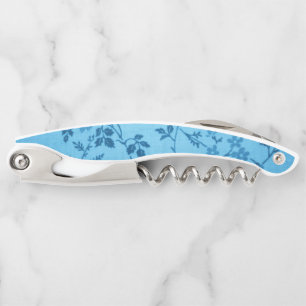 Kurkentrekker Fles Open Floral