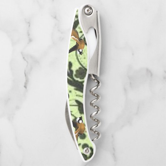 Kurkentrekker Fles Opener Bird (Achterkant)