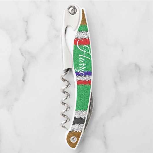 Kurkentrekker Fles OpenPastel (Voorkant)