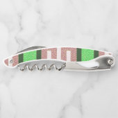 Kurkentrekker Fles OpenStripe (Achterkant)