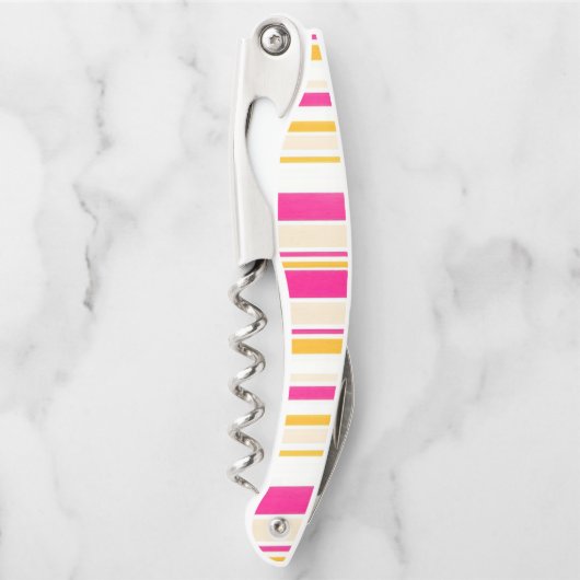 Kurkentrekker Fles OpenStripe (Voorkant)