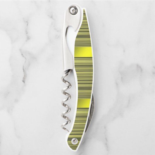 Kurkentrekker Fles OpenStripe (Voorkant)