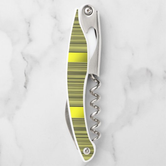 Kurkentrekker Fles OpenStripe (Achterkant)