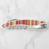 Kurkentrekker Fles OpenStripe (Achterkant)