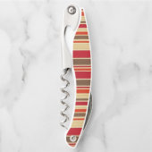 Kurkentrekker Fles OpenStripe (Voorkant)