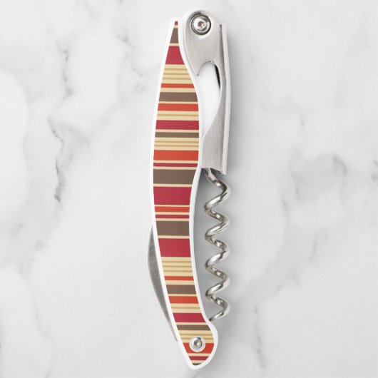 Kurkentrekker Fles OpenStripe (Achterkant)