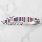 Kurkentrekker Fles OpenStripe (Achterkant)