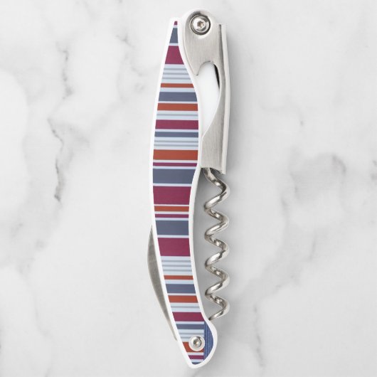 Kurkentrekker Fles OpenStripe (Achterkant)