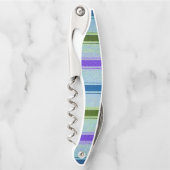 Kurkentrekker Fles OpenStripe (Voorkant)