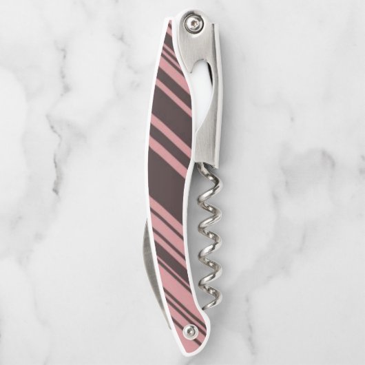 Kurkentrekker Fles OpenStripe (Achterkant)