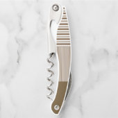 Kurkentrekker Fles OpenStripe (Voorkant)