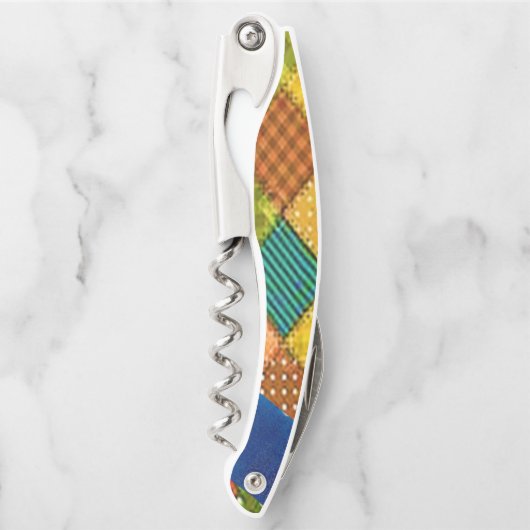 Kurkentrekker Fles OpenStripe (Voorkant)