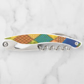 Kurkentrekker Fles OpenStripe (Voorkant)