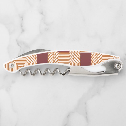 Kurkentrekker Fles OpenStripe (Achterkant)