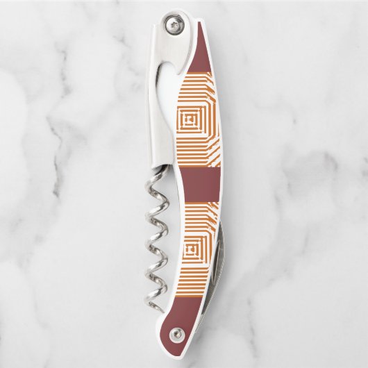 Kurkentrekker Fles OpenStripe (Voorkant)