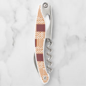 Kurkentrekker Fles OpenStripe (Achterkant)