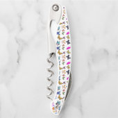 Kurkentrekker flesje opener vlinder (Voorkant)