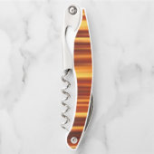 Kurkentrekker flesopener Kleurrijk Sinaasappel (Voorkant)