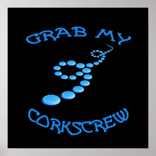 Kurkentrekker Frisbee Poster
