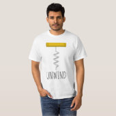 Kurkentrekker loswinden t-shirt (Voorkant volledig)