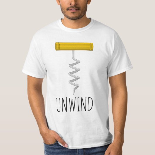 Kurkentrekker loswinden t-shirt (Voorkant)