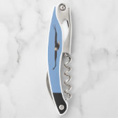 Kurkentrekker met zeearend in de lucht (Achterkant)