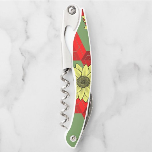 Kurkentrekker Open Sunflower (Voorkant)