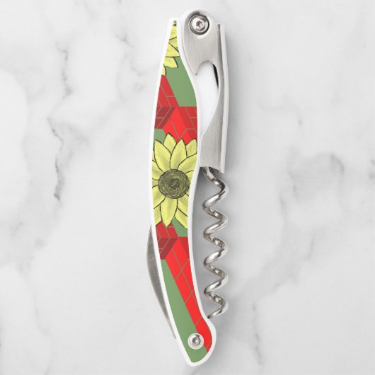 Kurkentrekker Open Sunflower (Achterkant)