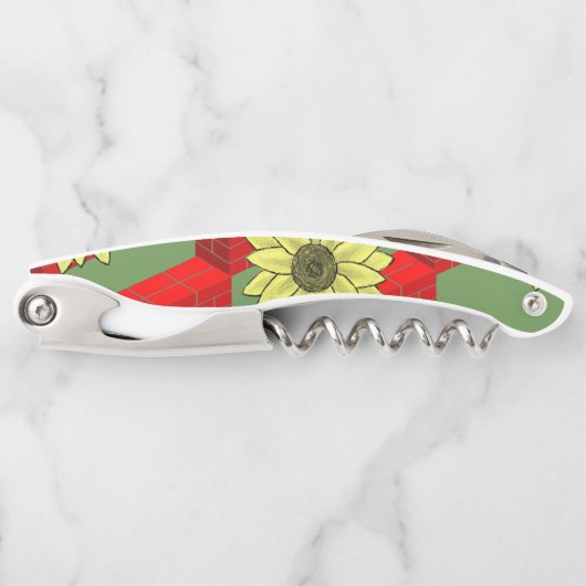 Kurkentrekker Open Sunflower (Voorkant)